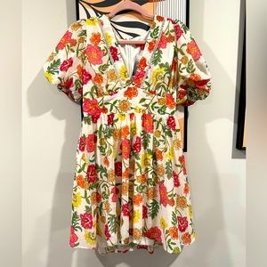 Floral cocktail dress